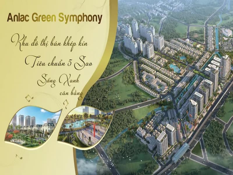 Thông tin xây dựng Khu Đô Thị An Lạc Green Symphony